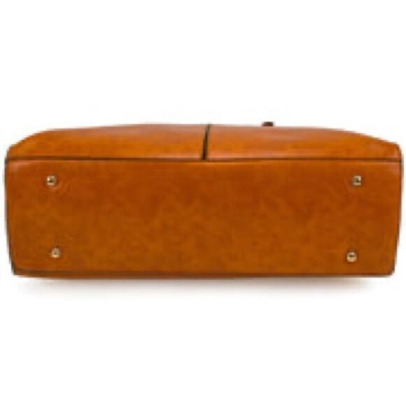 Badgley Mischa Tote Weekender Rustic vegan leather crossbody travel bag luggage - Picture 11 of 14